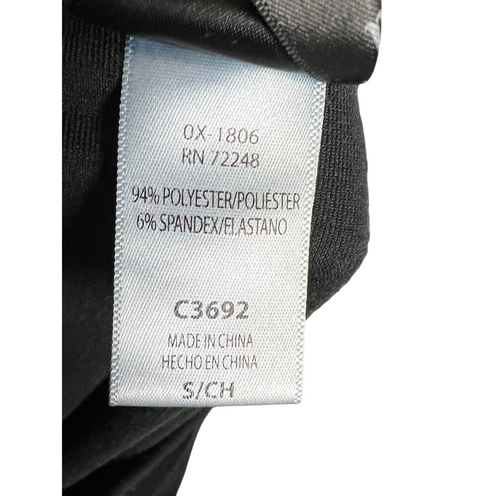 Felina Pajama Shirt Womens Small Black Velour Crew Neck Long Sleeve Lounge Cozy - Picture 7 of 7